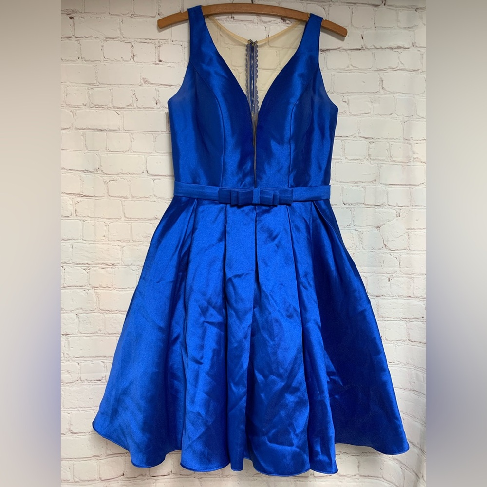 Sherri Hill Royal Blue Dress Size 4